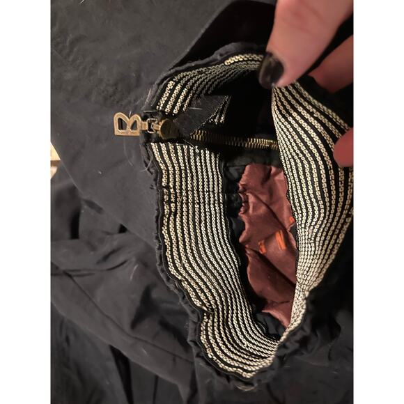 Vintage Bogner Ski Suit Women’s 8 Black Embroidered Mountain Scene Après Ski - Picture 8 of 13